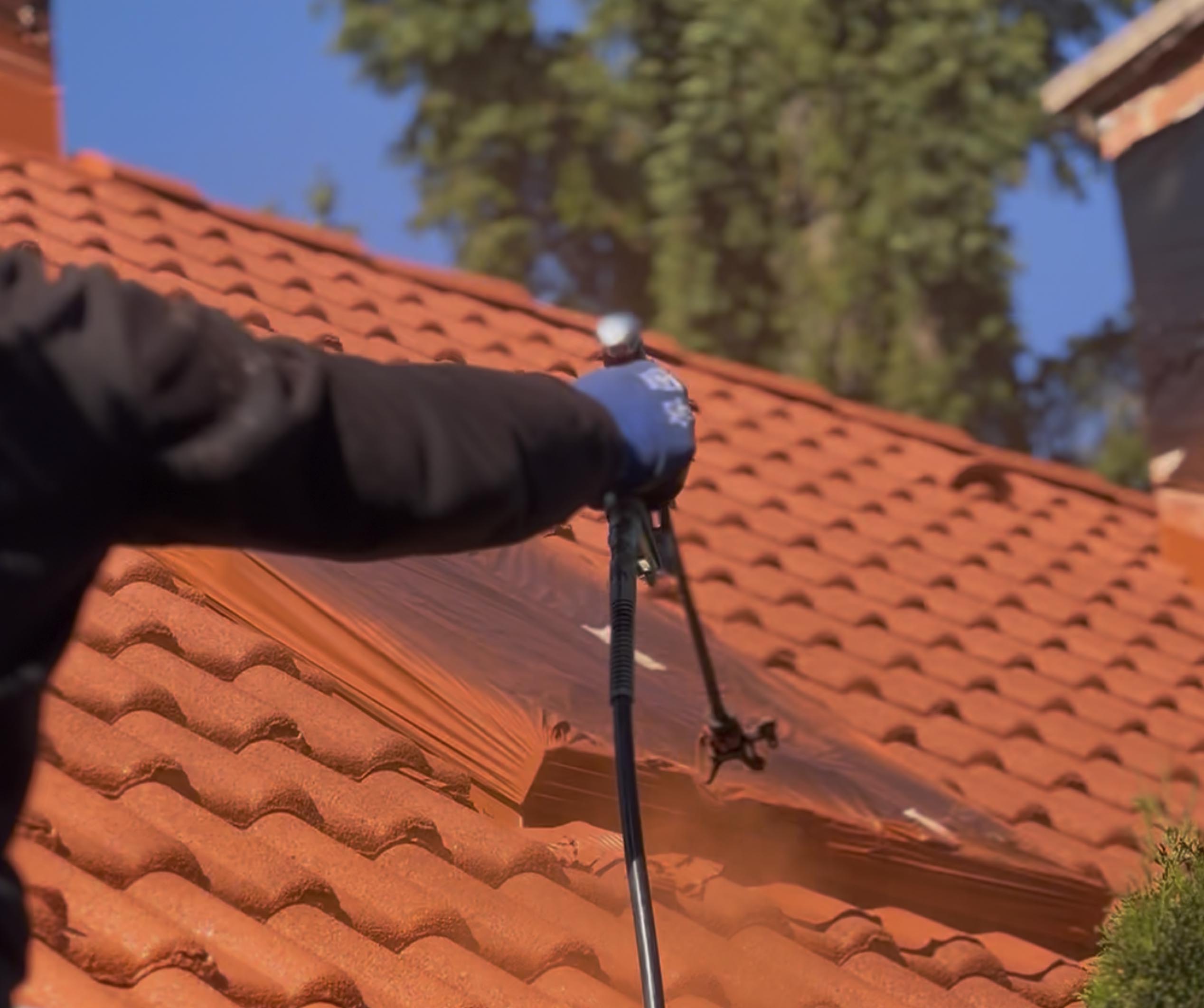 tetőtisztítás Alsónemesapáti Alsónemesapátiban városában magasnyomású mosóval