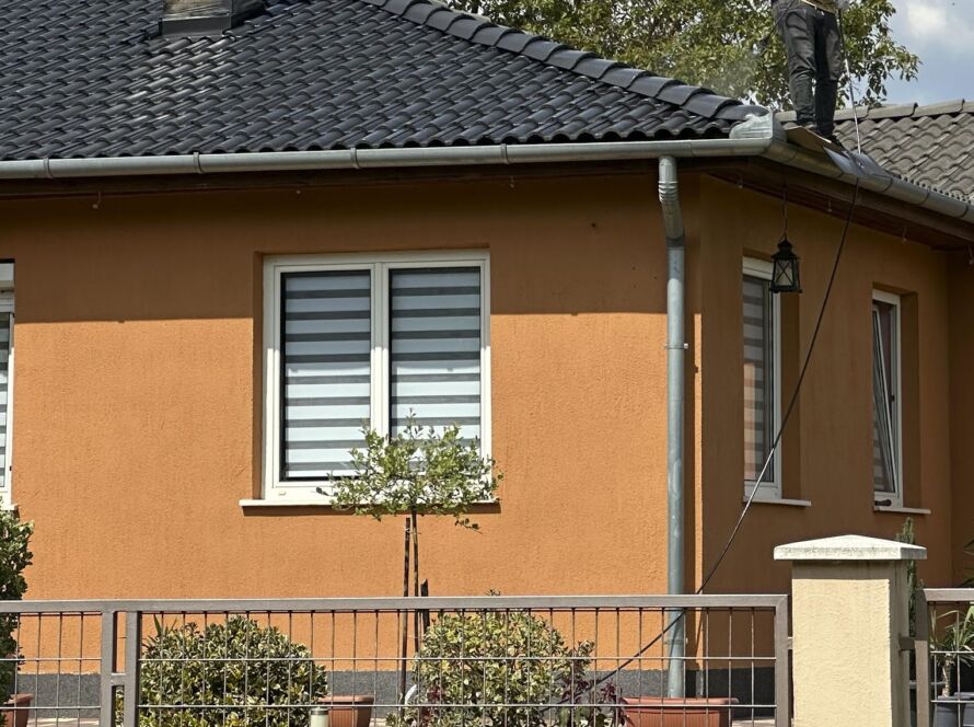 Cserép festés Battonya városában magasnyomású mosóval