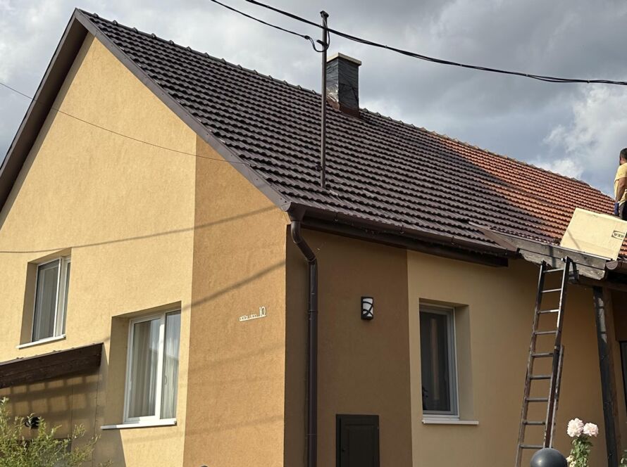 Tetőfestés Ibrány városában magasnyomású mosóval