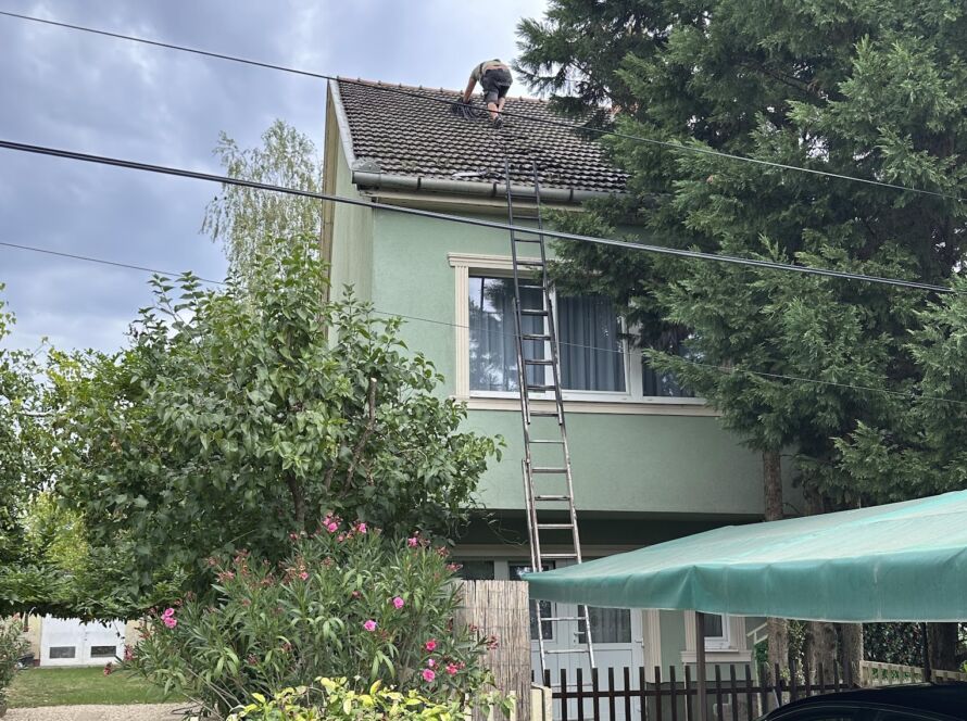 Tetőmosás árak Ibrány városában magasnyomású mosóval