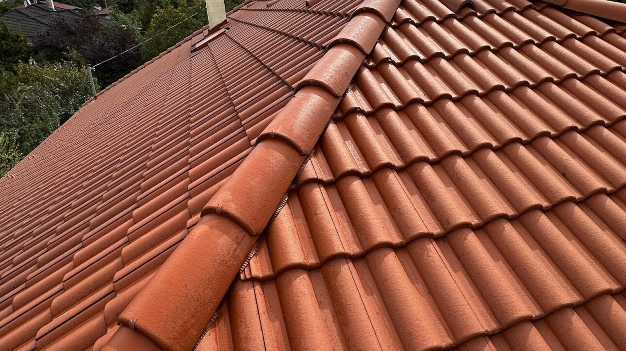 Cserép tisztítás Pápa városában magasnyomású mosóval